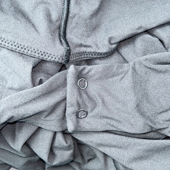 SKIMS Sz 3X NWTs onyx Square neck bodysuit with snap crotch thong - silky fabric - Picture 5 of 8